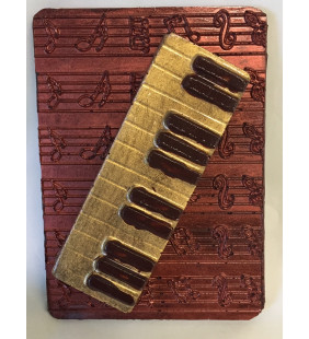 Petit piano / clavecin en chocolat