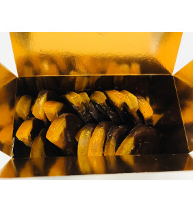 Ballotin de tranches d'oranges confites chocolatées 250g