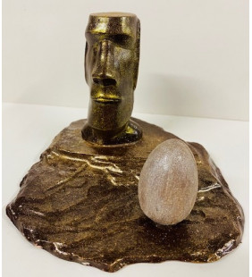 Ile de Pâques en chocolat